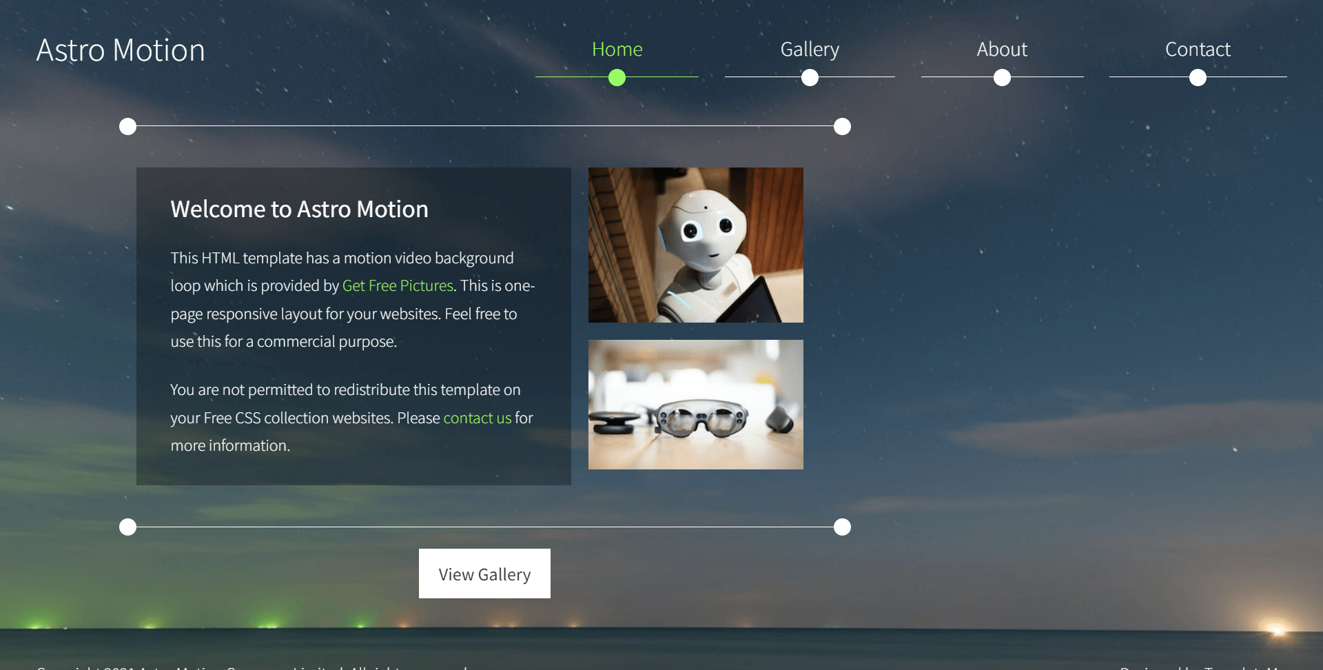 Template Profil Korporat