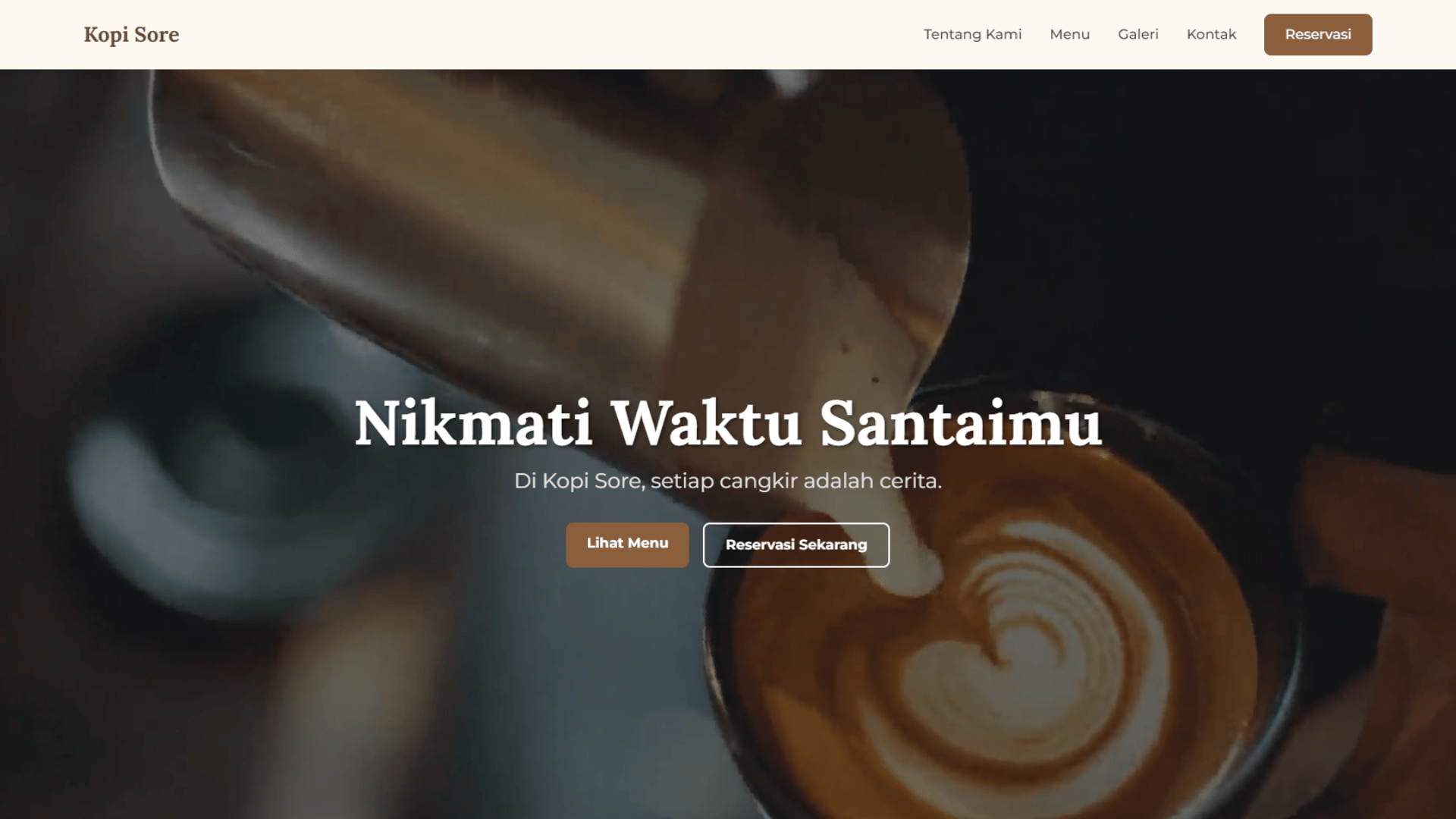 Template Kafe & Resto